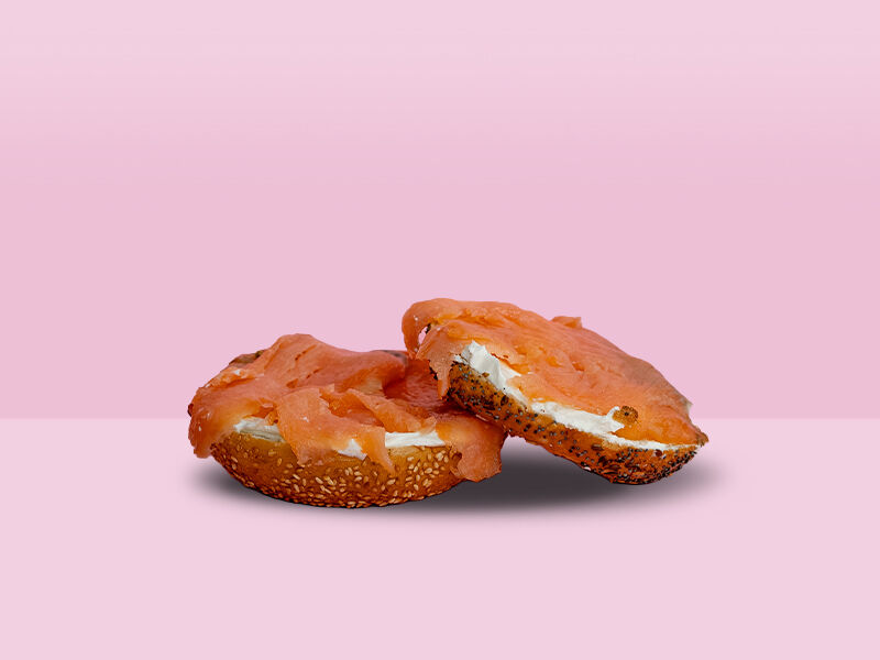 Bagel Cream Cheese Saumon Factory and Co